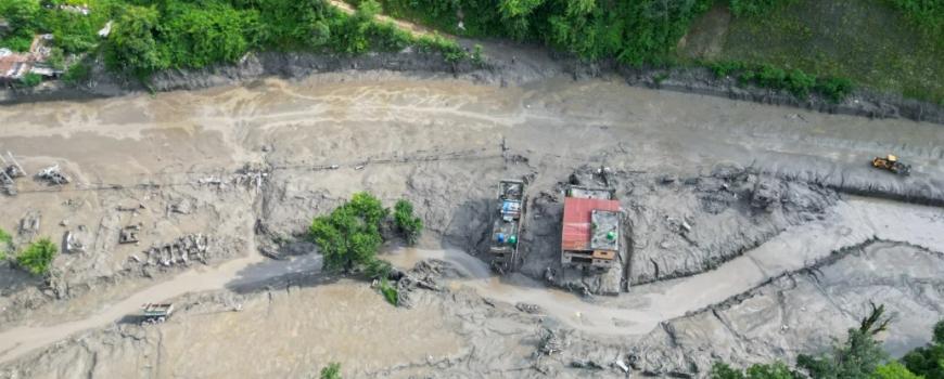 रसुवा बाढी : घाइतेको तीन अस्पतालमा उपचार, एकको मृत्यु